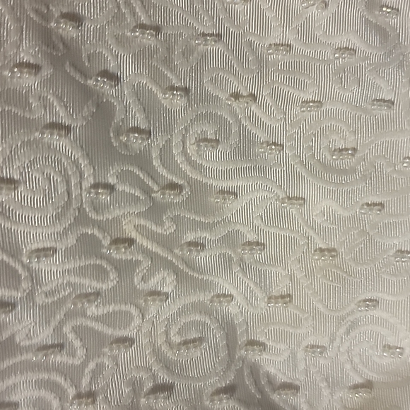 Women/Teen/Child White Beaded Shoulder Bag with Rope Strap by Carolyne Barton - Picture 4 of 6